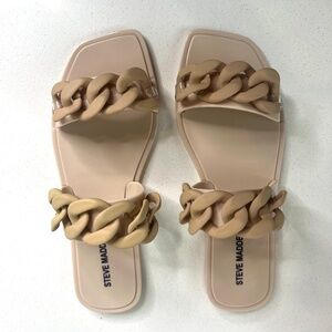Steve Madden Women's Zimma Sandals, Color Nude